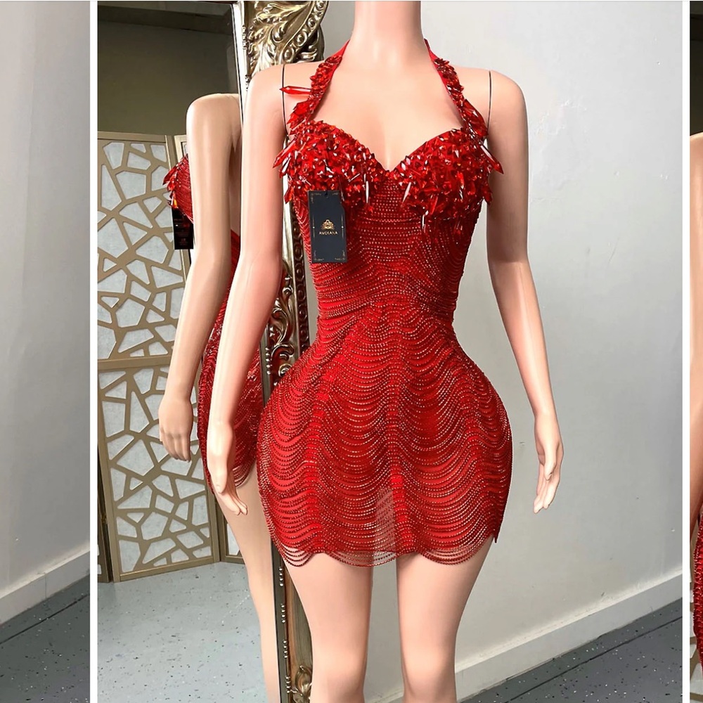 Birthday red dress